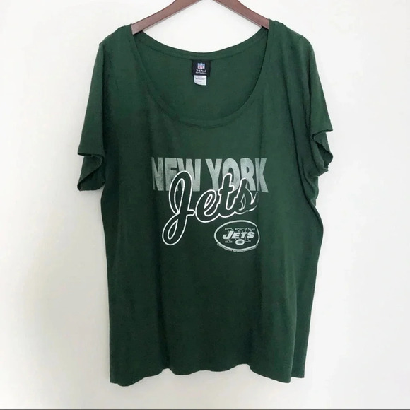 NFL Tops - 🍁 NFL Team Apparel | Green White Silver Jets Tee